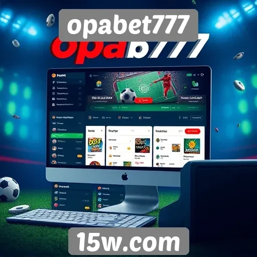 Acessibilidade e usabilidade do site opabet777